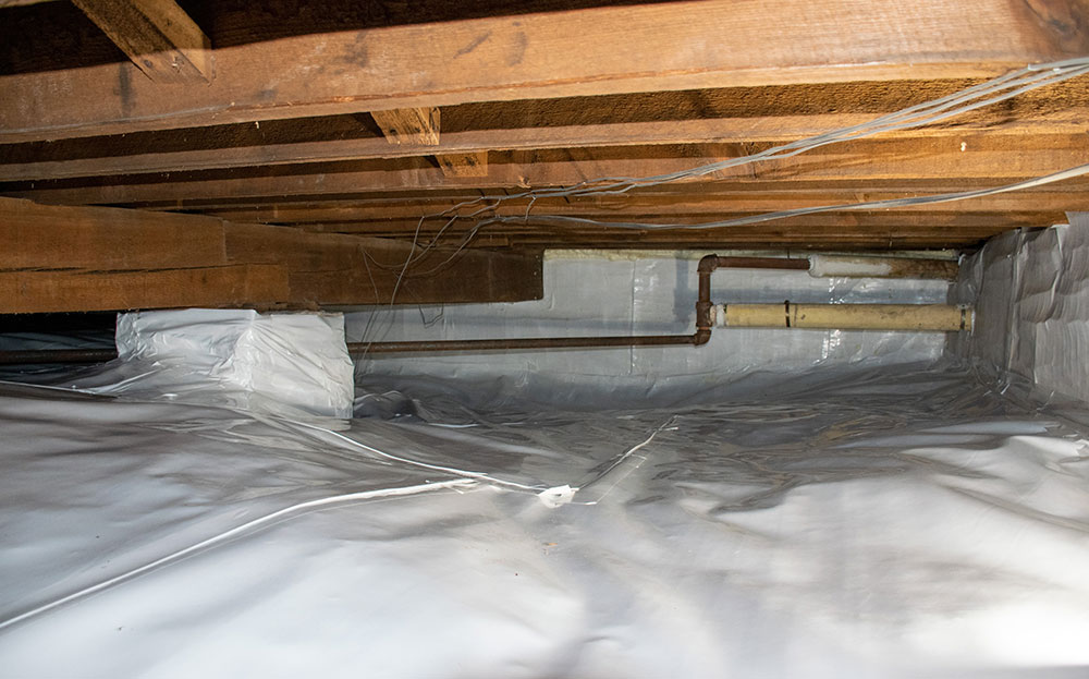 Crawl space Waterproofing and Repair