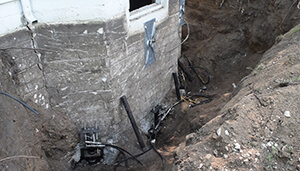 SafeBasements Push Piers