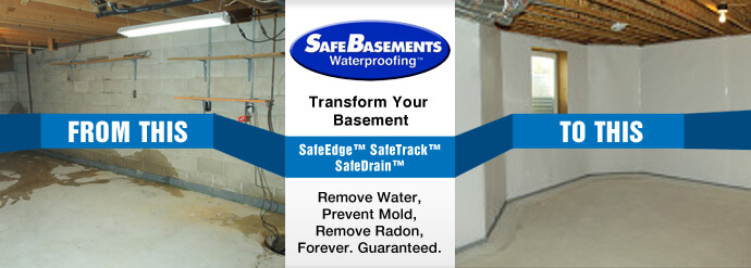 Basement Waterproofing With SafeBasements