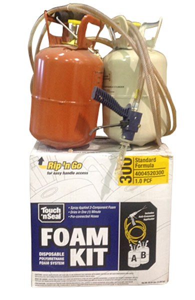 Spray Foam Kit - 300 BDFT